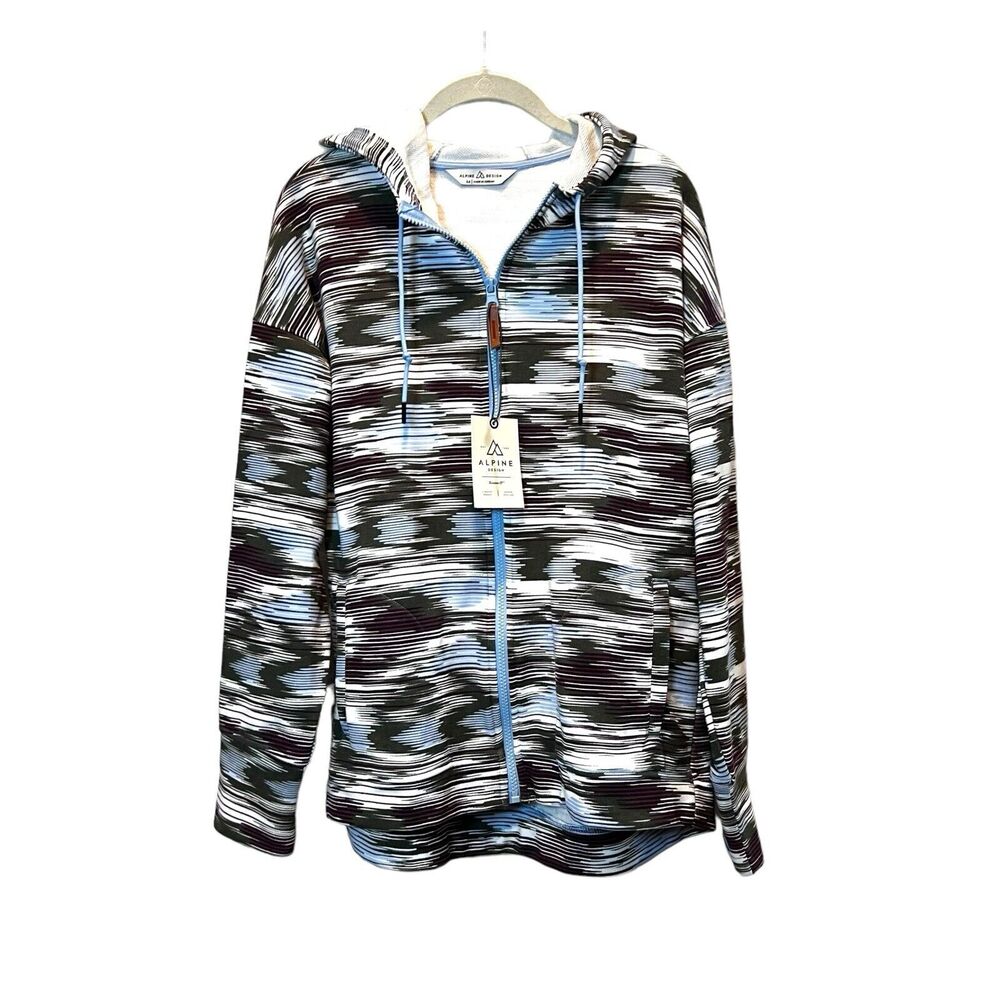 NEW Alpine Design Womens Full Zip Hoodie Medium Jacket Colorado